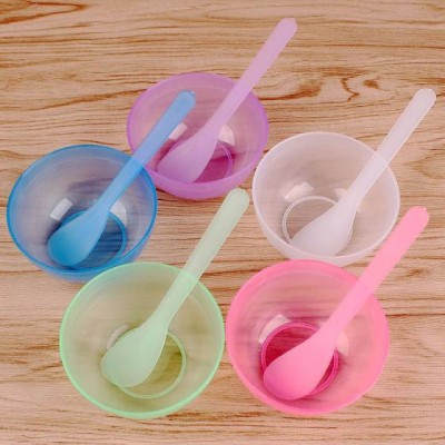 Face mask bowl facial bowl and brush with spoon spoon and brush mask tool set face mask brush and bowl